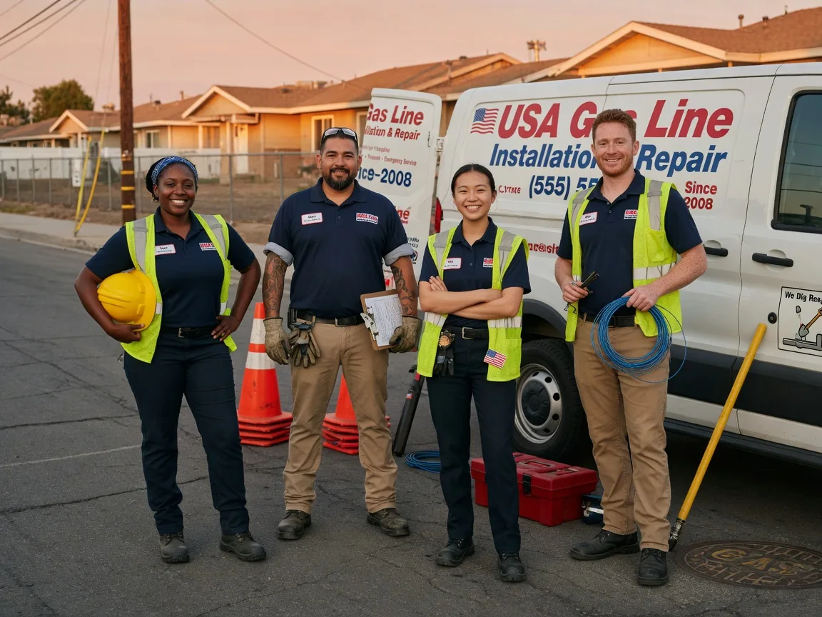 Gas Line Installation company in Jerusalem, AR